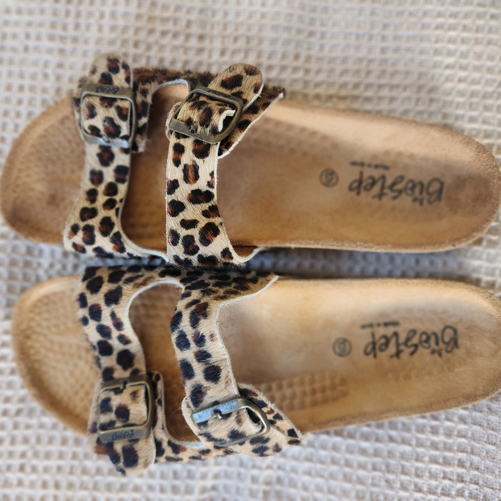 Leopard Print Sandals